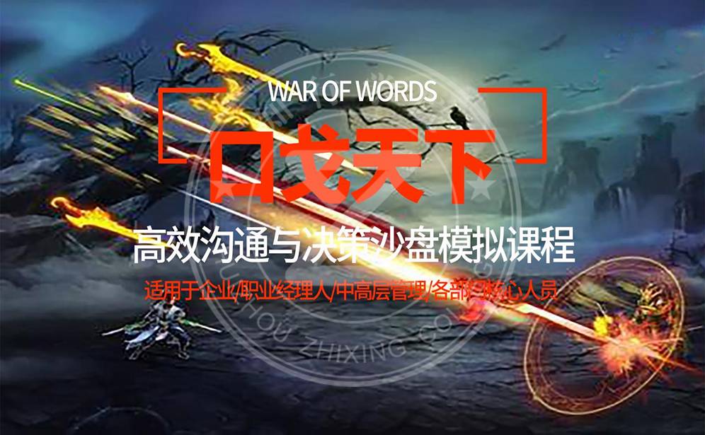 口戈天下-高效溝通決策沙盤
